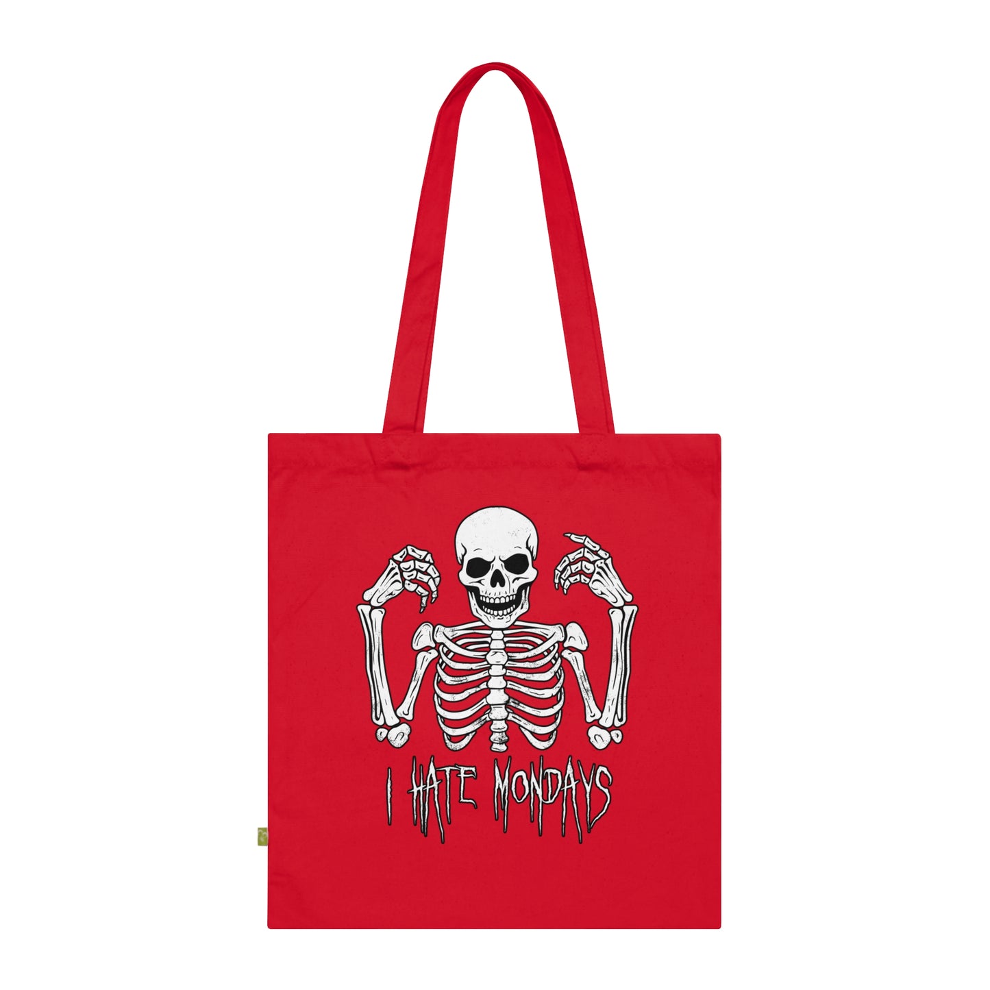 Tote Bag Skelly hates Mondays - Frogos Design