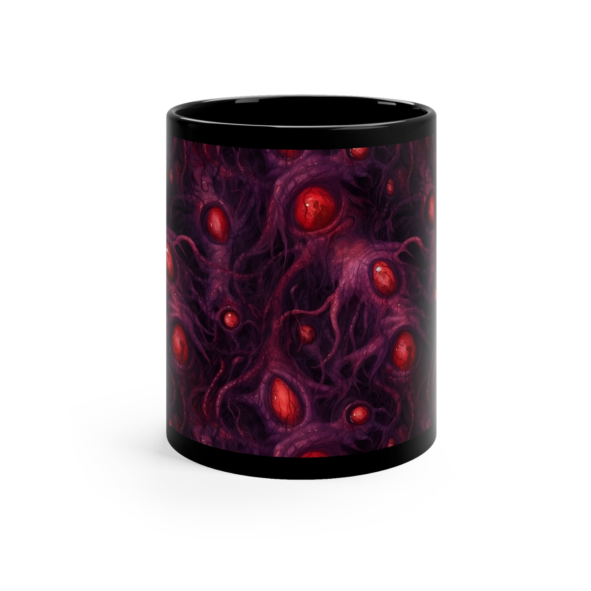 Mug Horror Eyes of purple Void - Frogos Design