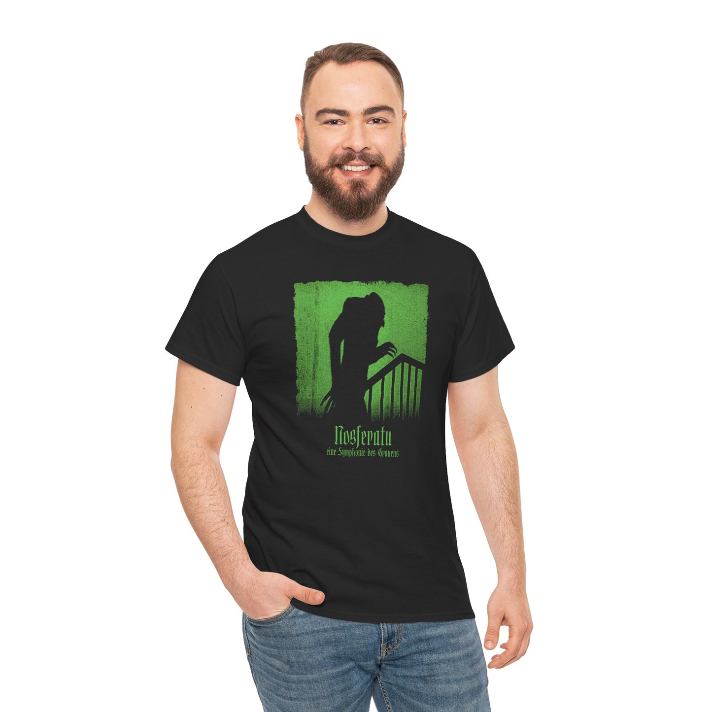 Unisex T-shirt Nosferatu 1922 in green