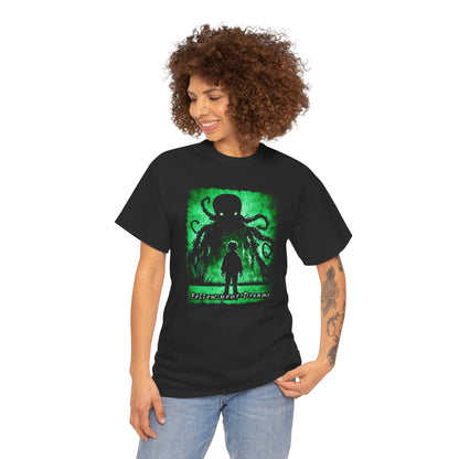 Unisex T-shirt Follow your Dreams in Green