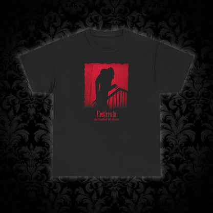 Unisex T-shirt Nosferatu 1922 in red