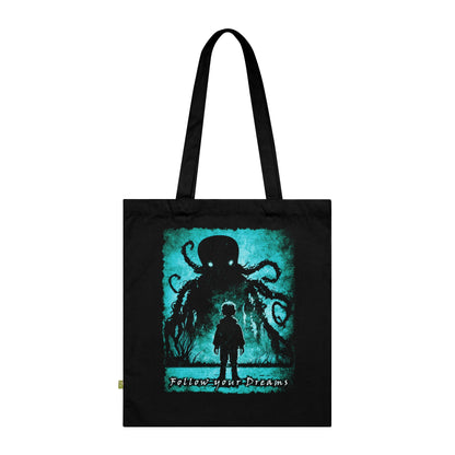 Tote Bag Follow your Dreams in Blue - Frogos Design