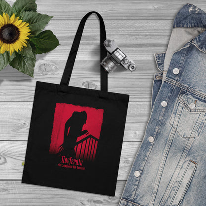 Tote Bag Nosferatu 1922 in red