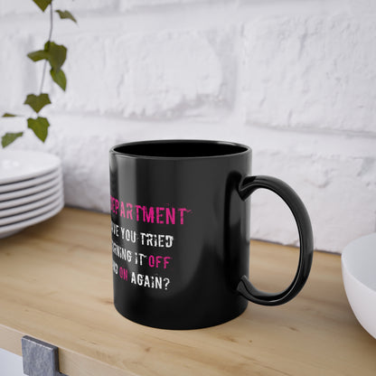 Mug IT Support in Pink