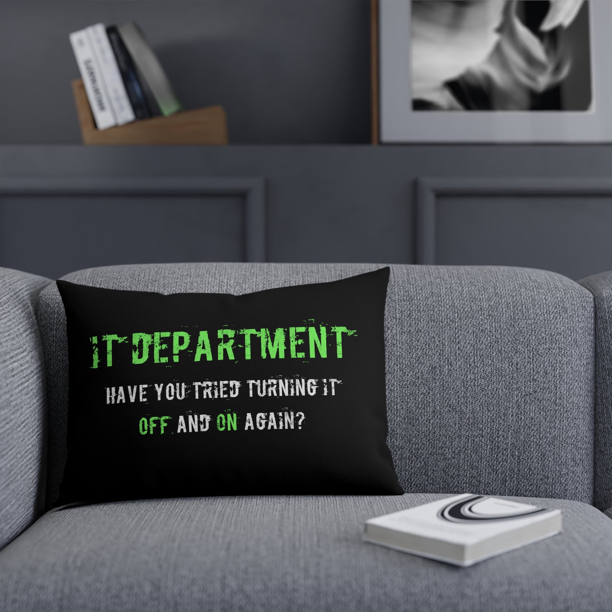 Cushions IT Support in Green - Frogos Design