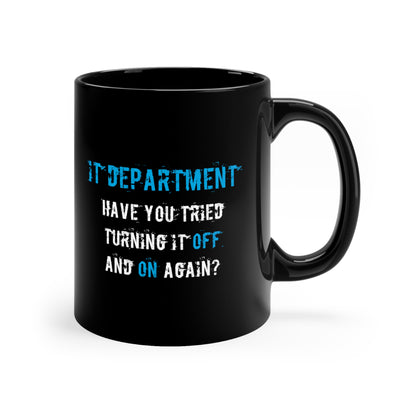 Mug IT Support in Blue - Frogos Design