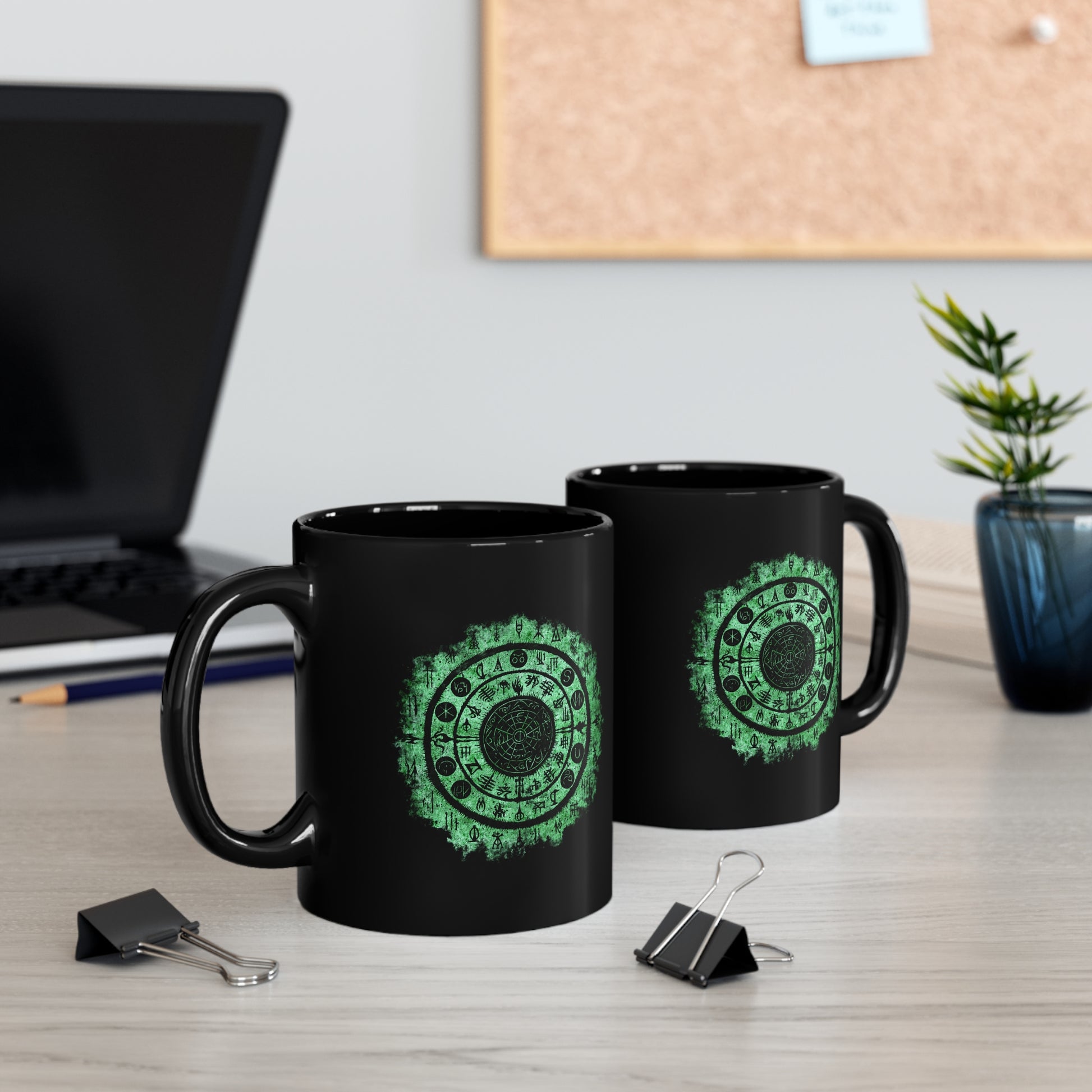 Green Witchcraft Seal Mug 