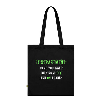 Tote Bag IT Support Green - Frogos Design