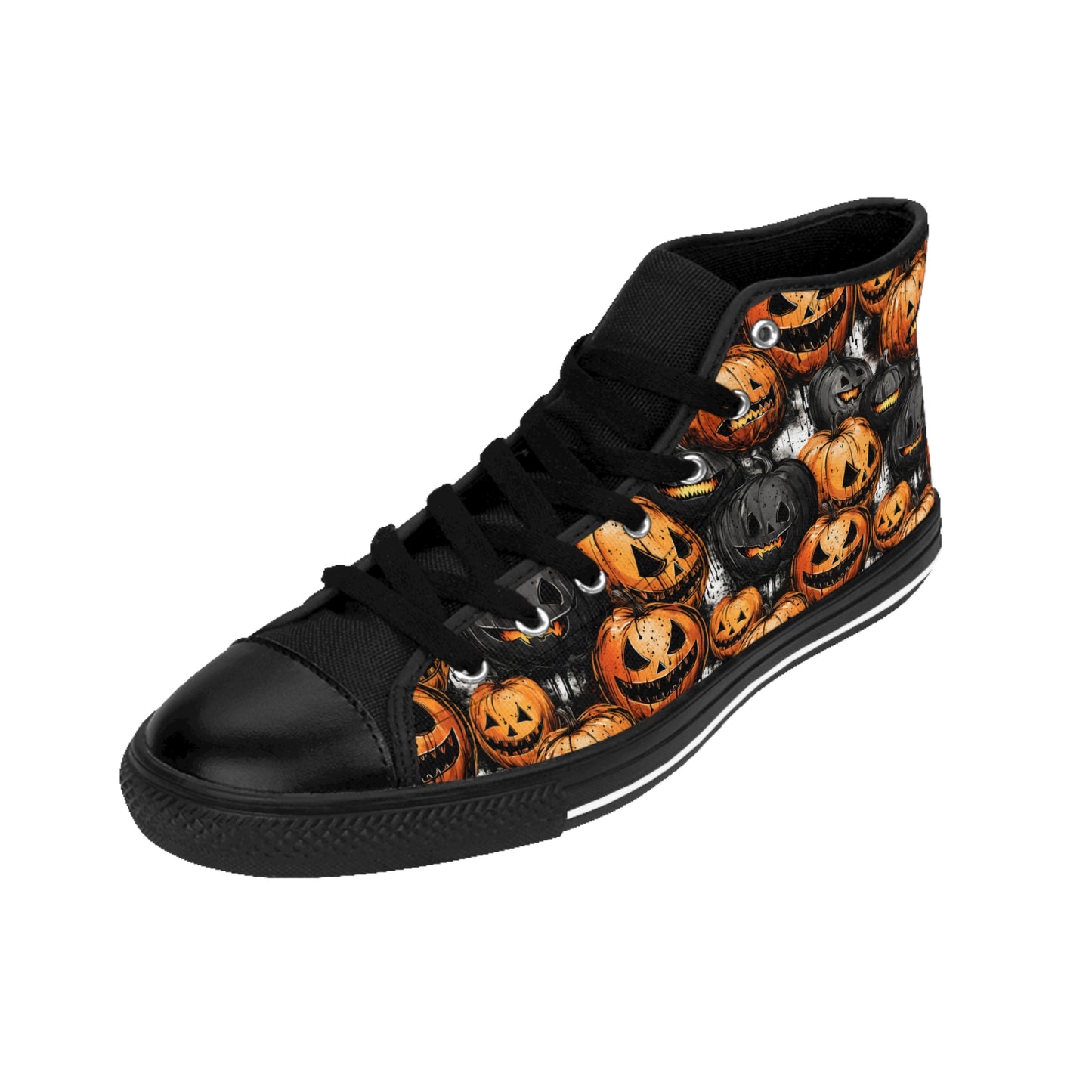 Classic sneakers Spooky Halloween Pumpkin Time - Frogos Design