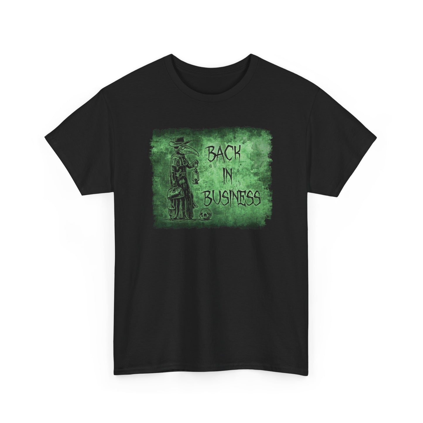 Unisex T-shirt Back in Business in Green