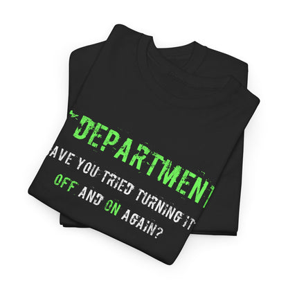 Unisex IT T-shirt for IT support in Green