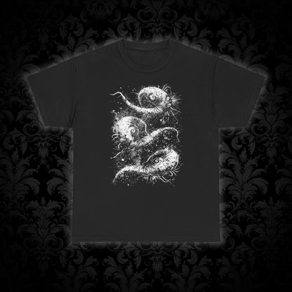 Unisex T-shirt Cosmic Worms in White