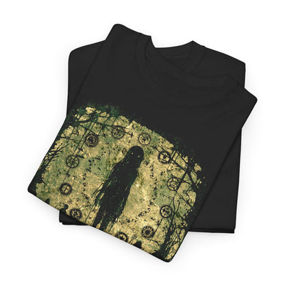 Unisex T-shirt Evil is here in green