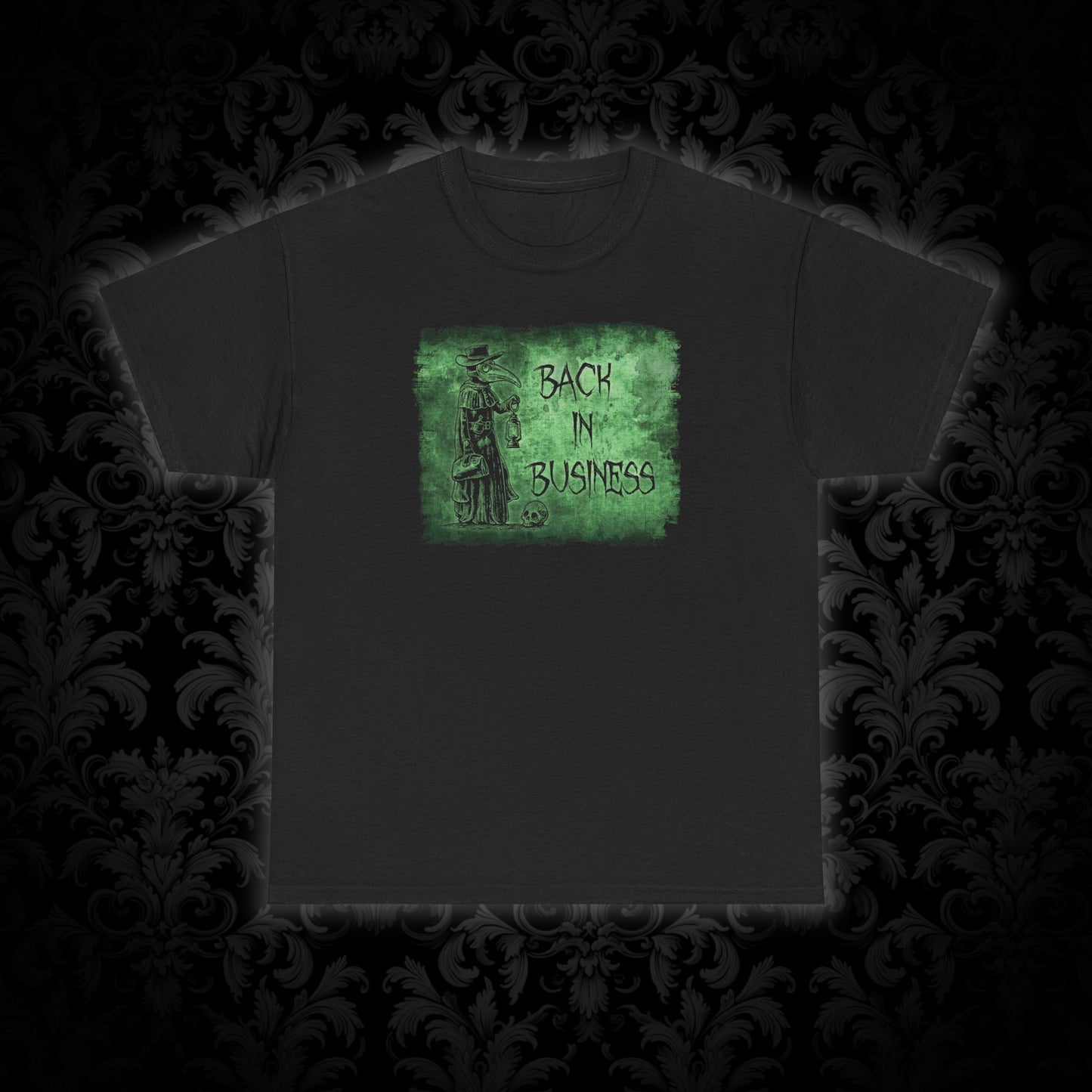 Unisex T-shirt Back in Business in Green