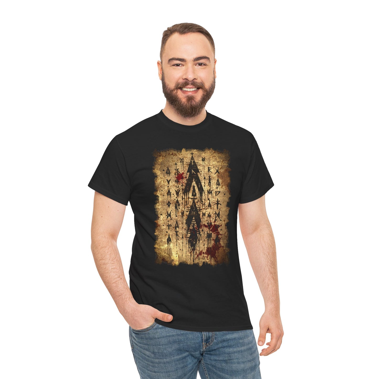 Unisex T-shirt Scroll of Dark Arts Symbol