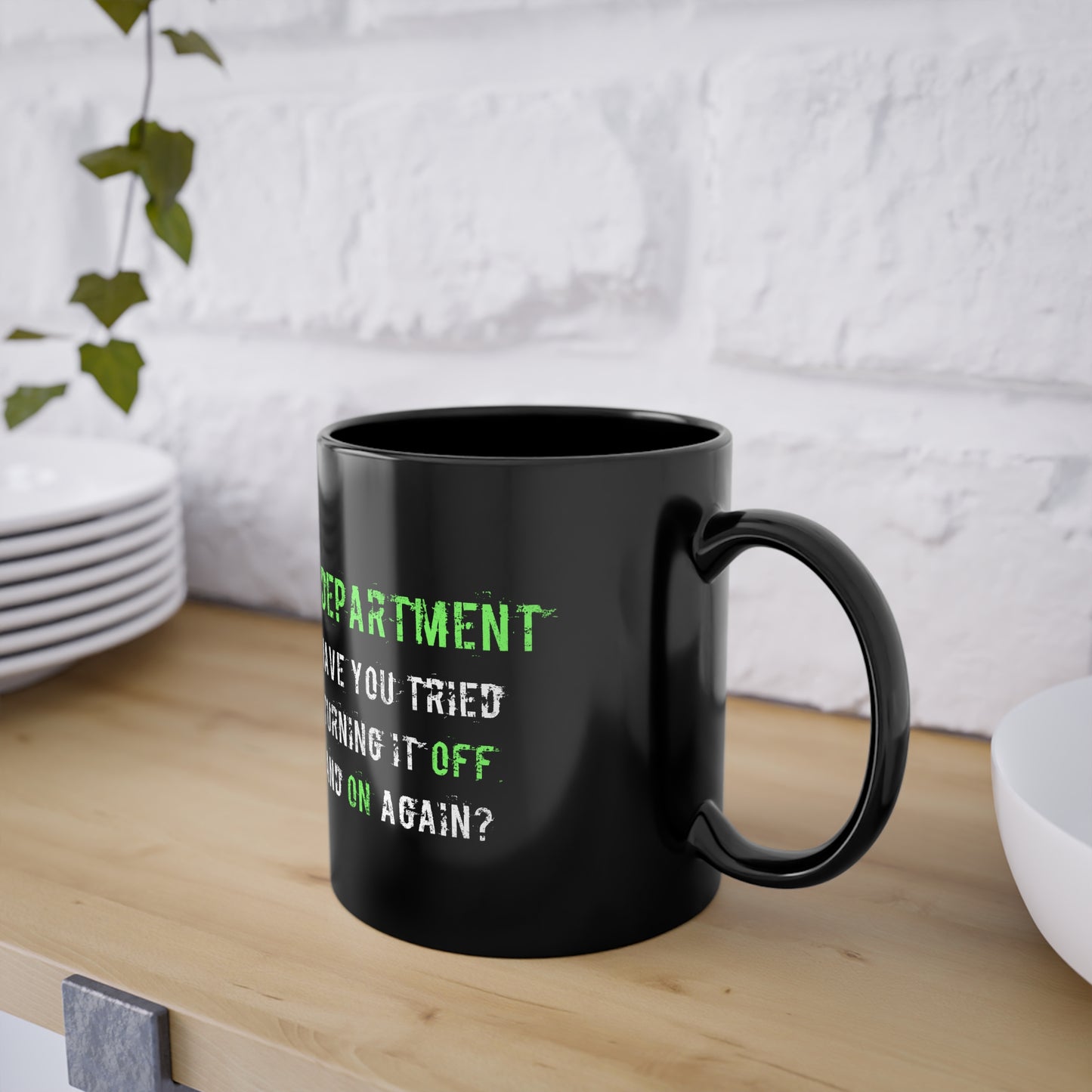 Mug IT Support in Green