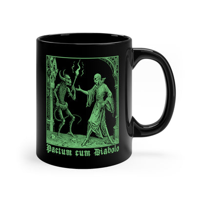 Mug Pactum cum Diabolo in Green - Frogos Design