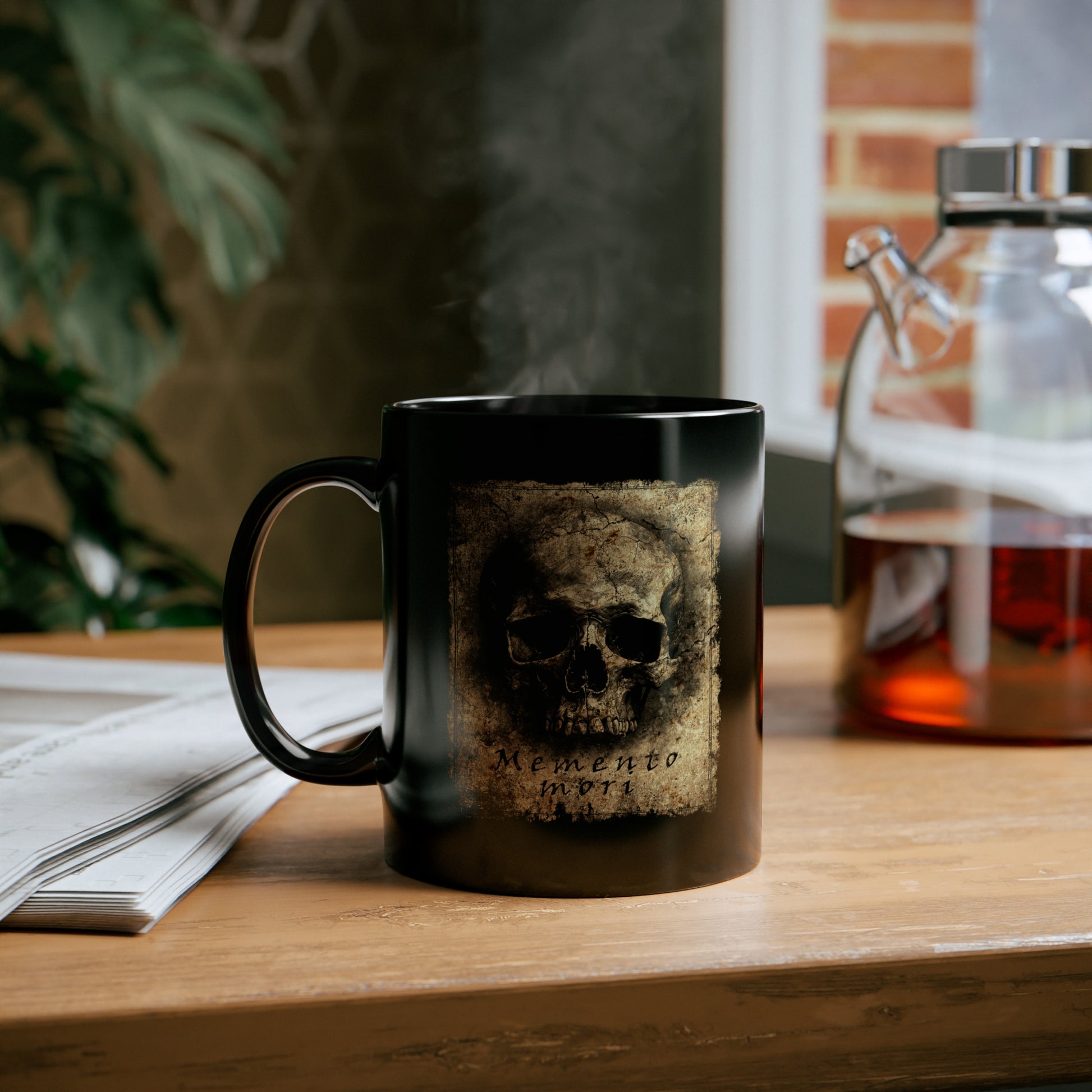 Mug Dark Memento Mori - Frogos Design