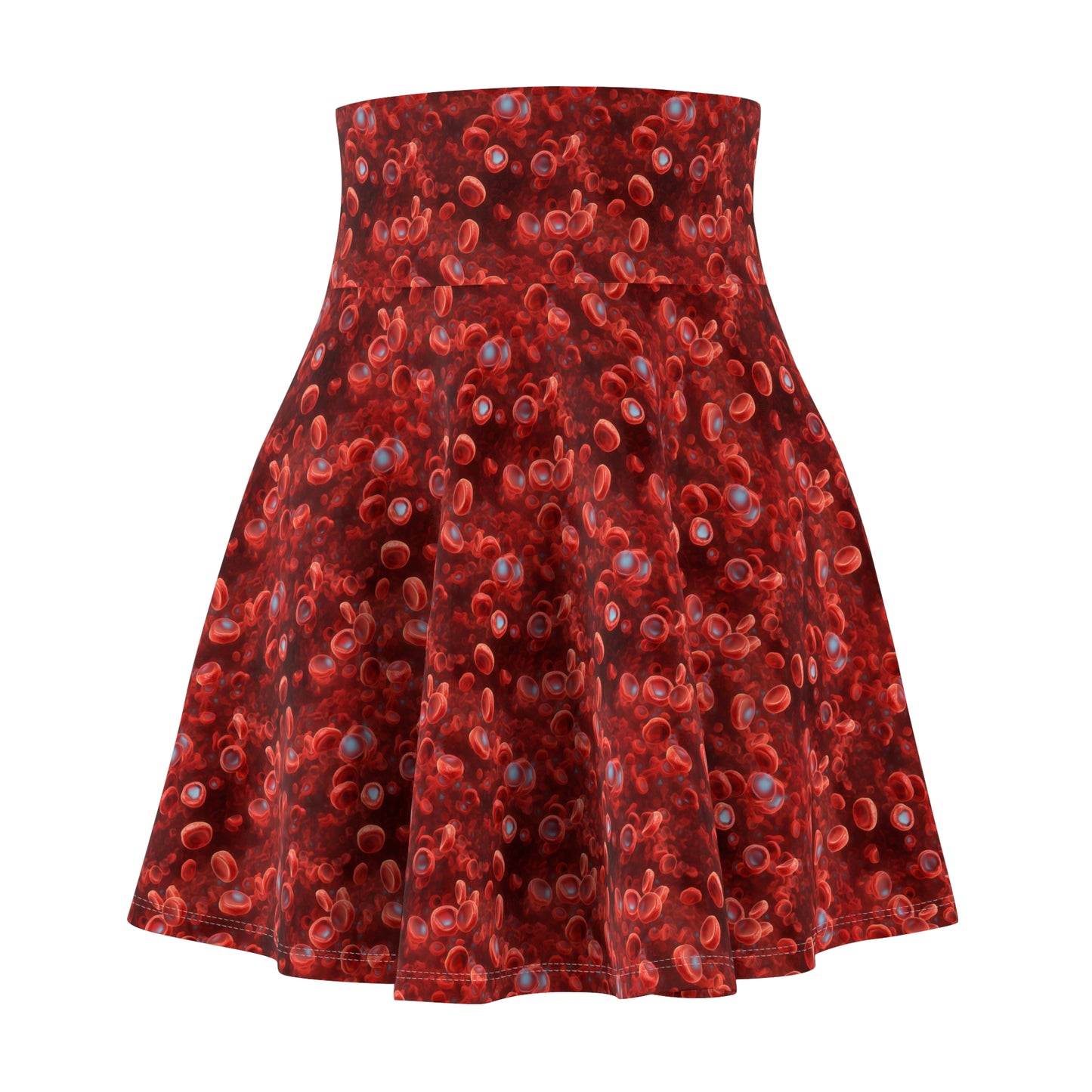 Women's Skater Skirt Blood Cells - Frogos Design