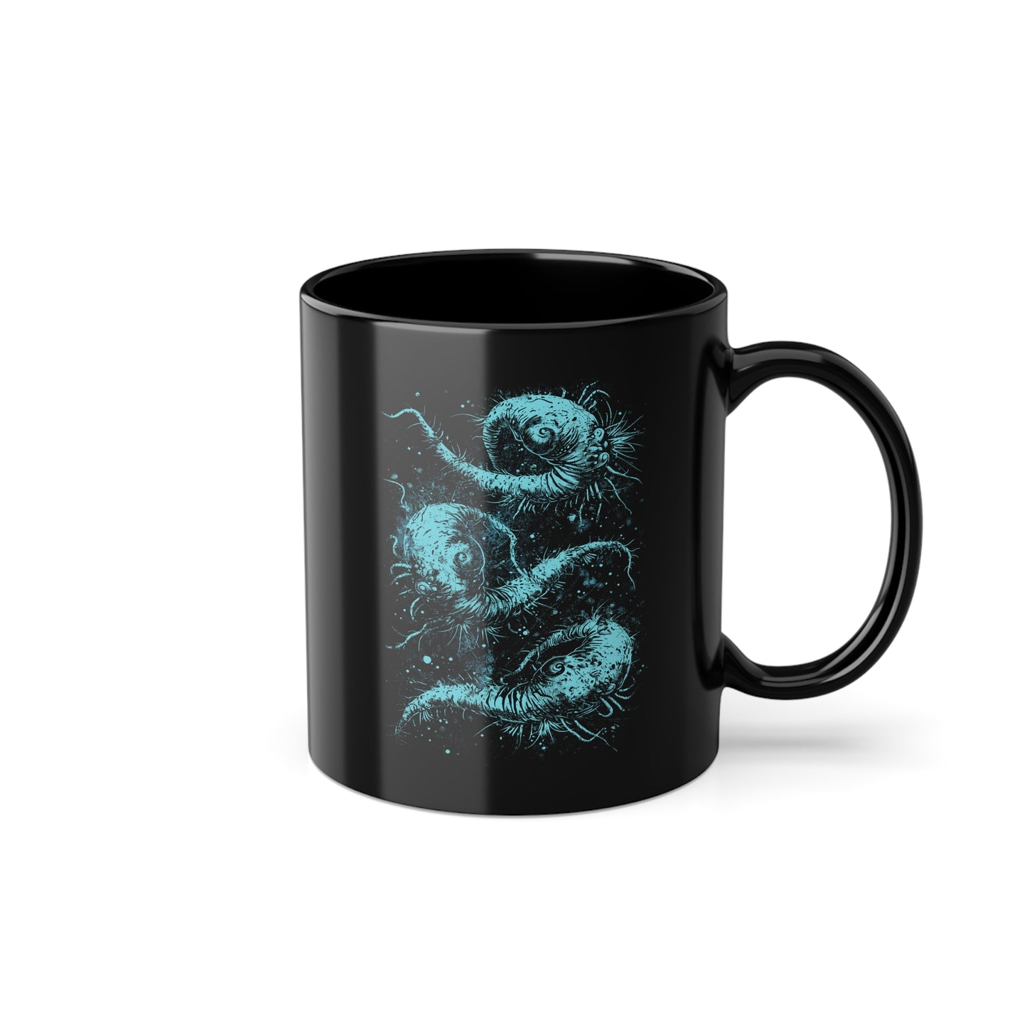 Mug Cosmic Worms in Blue