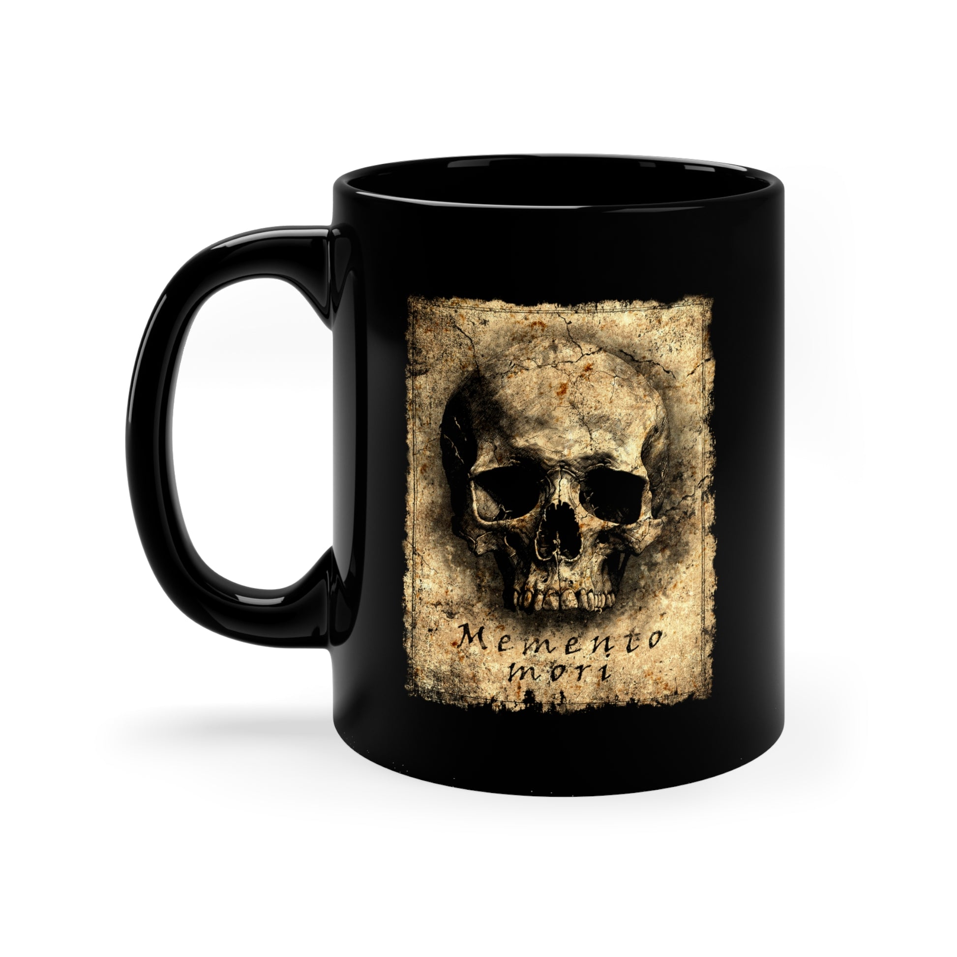 Mug Dark Memento Mori - Frogos Design