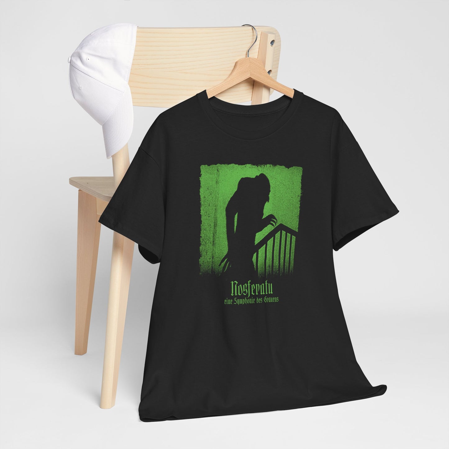 Unisex T-shirt Nosferatu 1922 in green