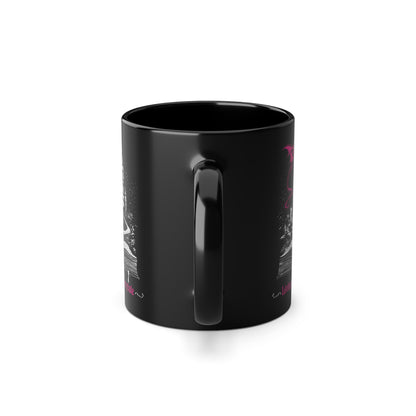 Mug Living in a Fairytale in pink