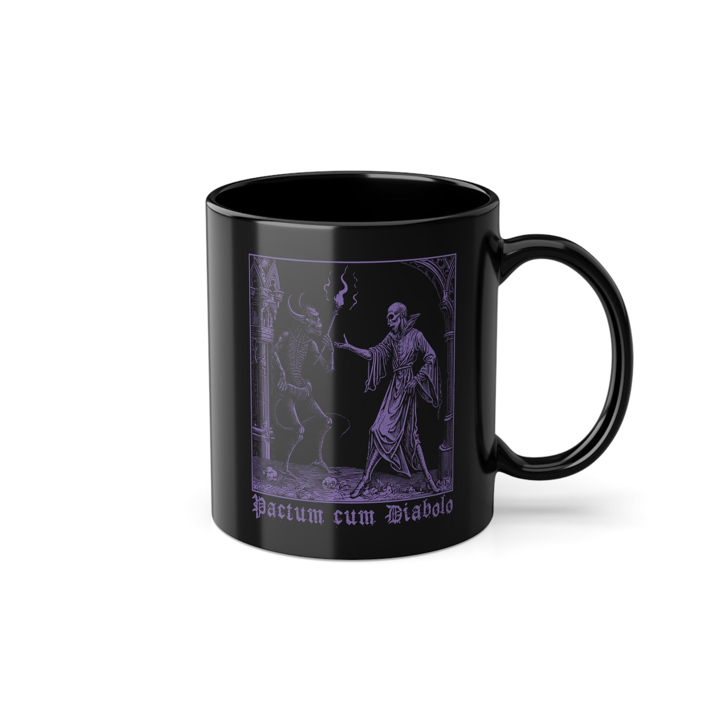 Mug Pactum cum Diabolo in Purple