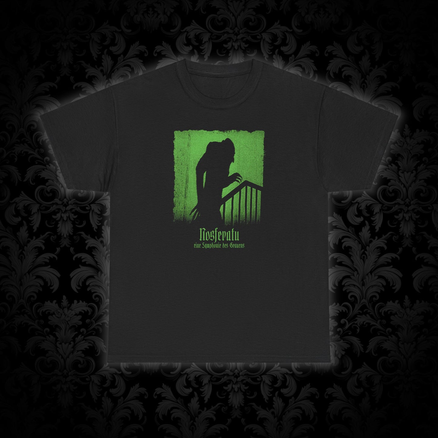 Unisex T-shirt Nosferatu 1922 in green