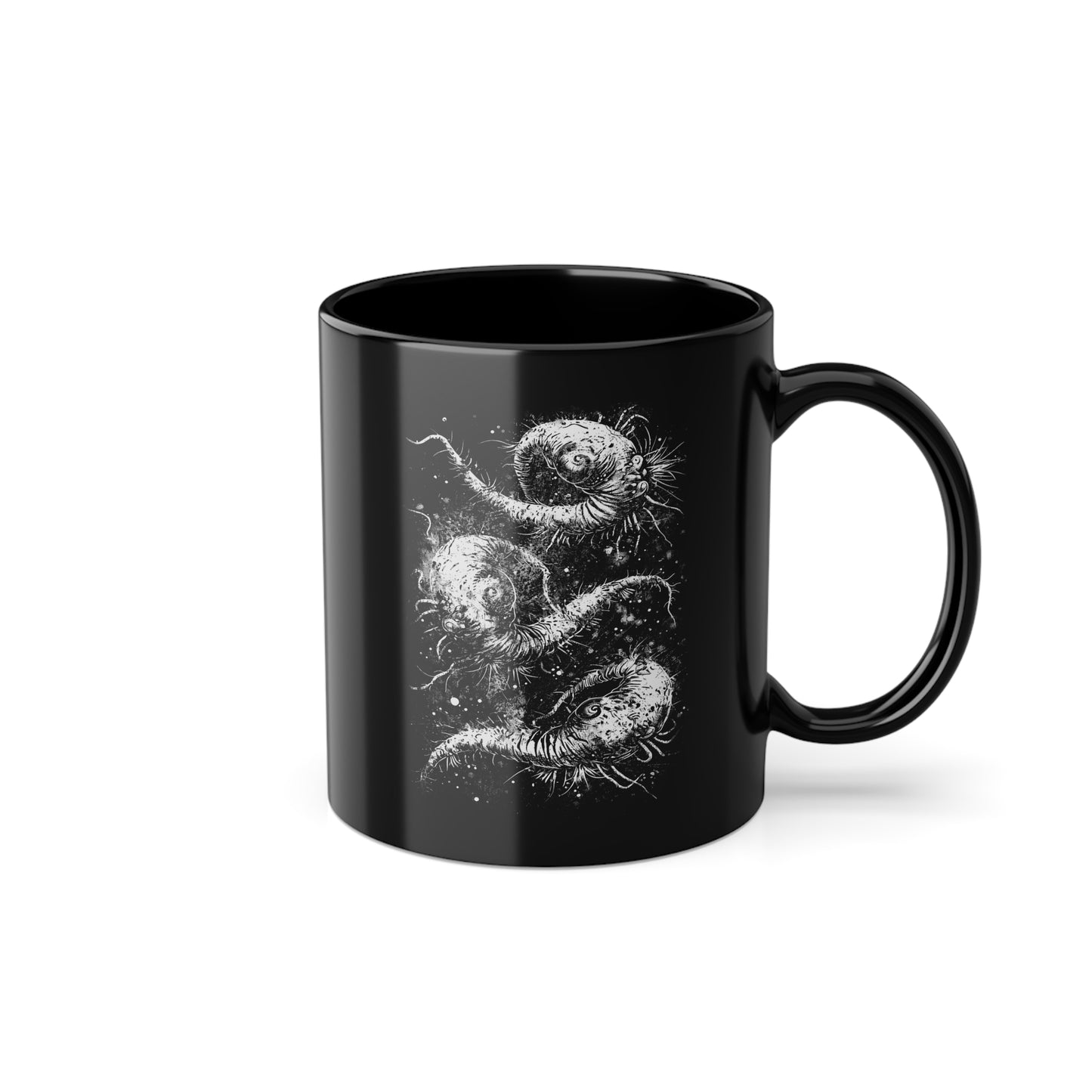 Mug Cosmic Worms in White