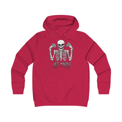 Girlie Hoodie Skelly hates Mondays