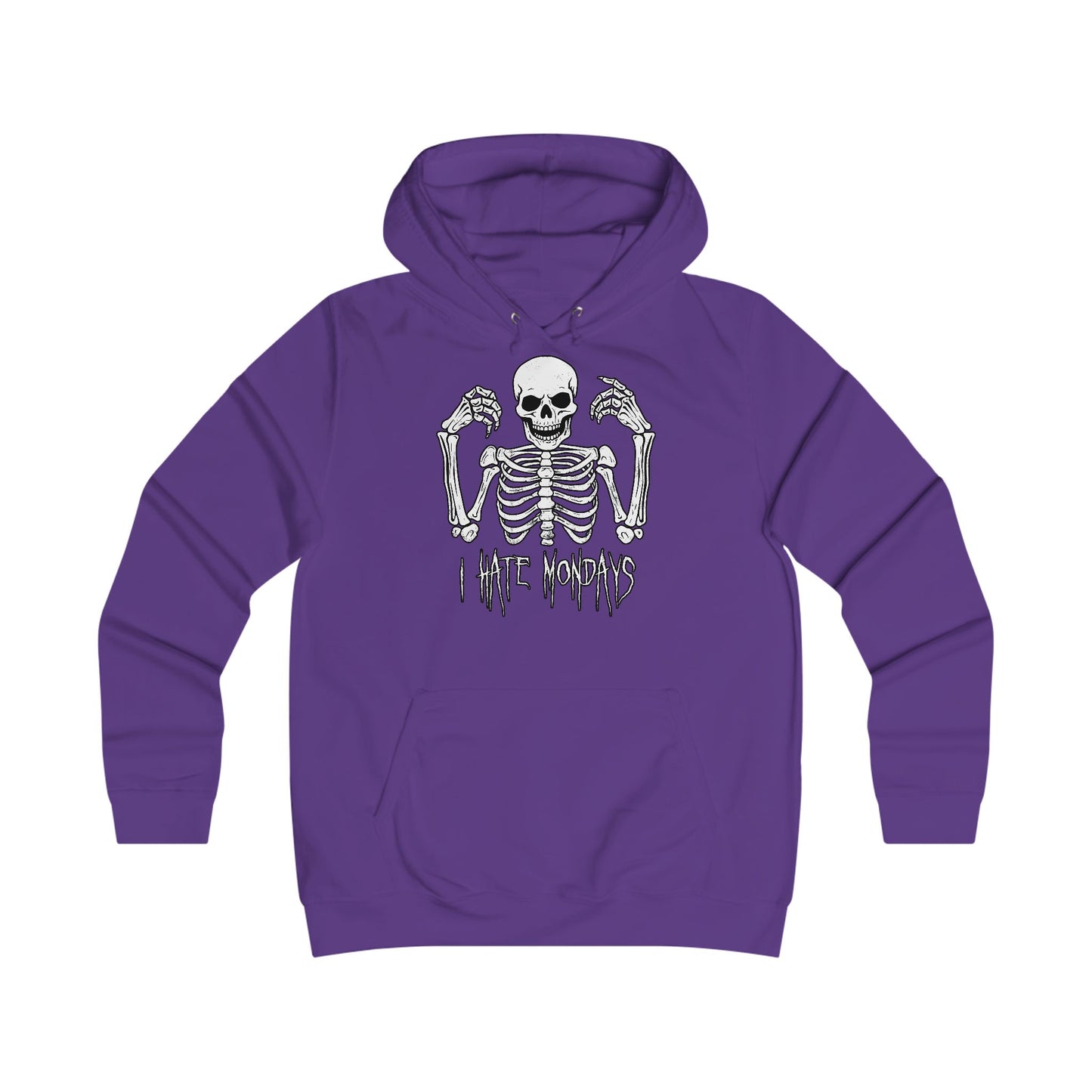 Girlie Hoodie Skelly hates Mondays