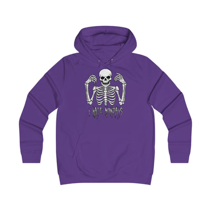 Girlie Hoodie Skelly hates Mondays