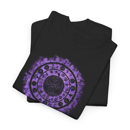 Unisex T-shirt Witchcraft Seal in Purple