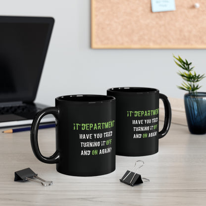 Mug IT Support in Green - Frogos Design