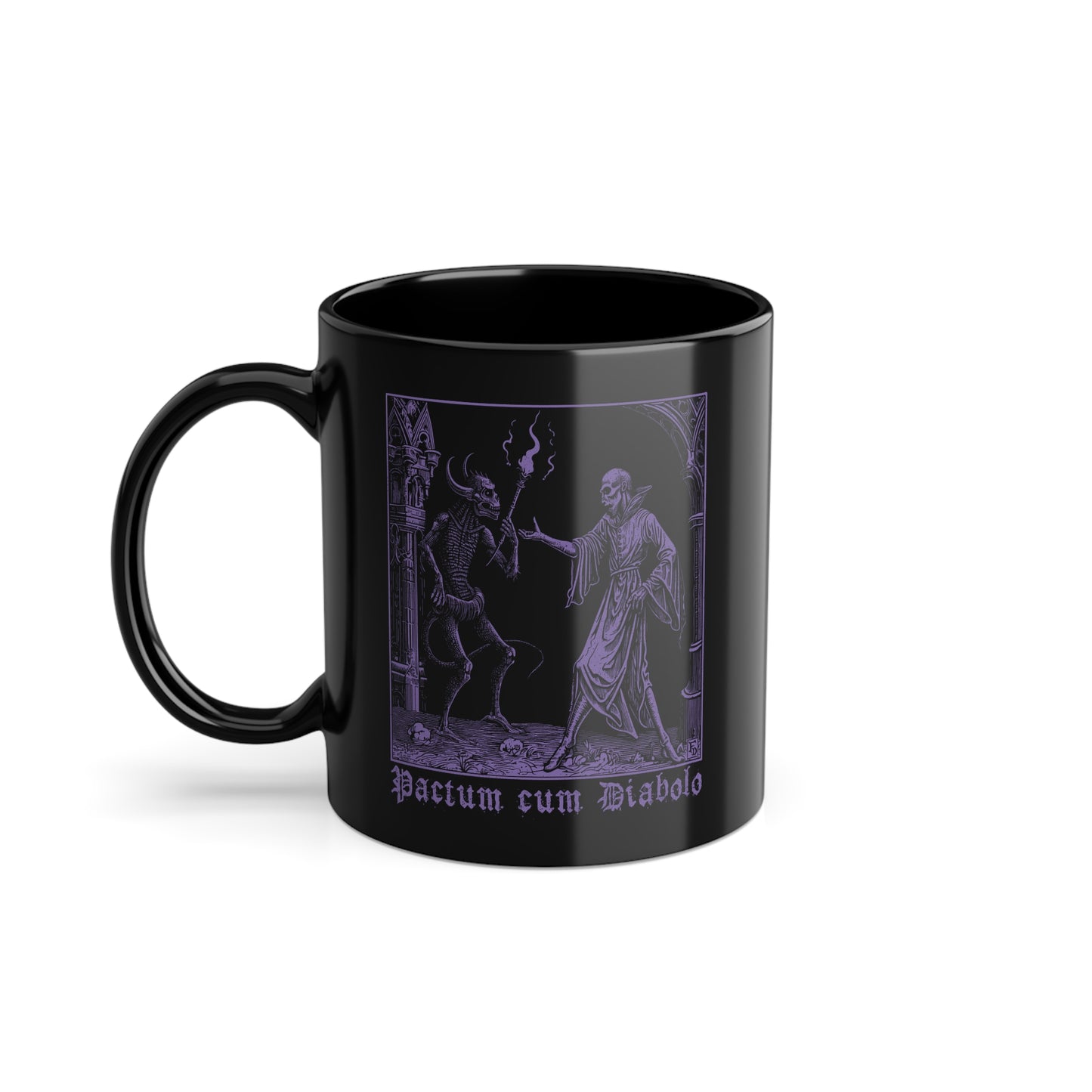 Mug Pactum cum Diabolo in Purple