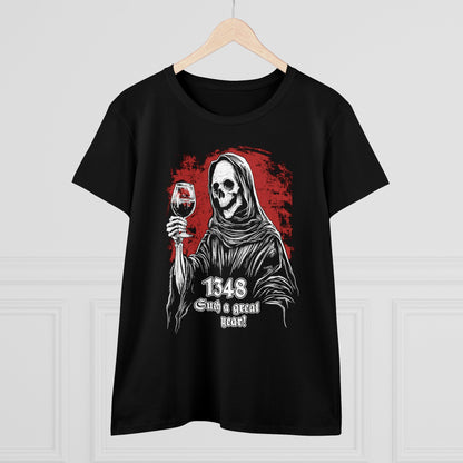 Women's T-shirt Grim Reaper 1348 Such a great year