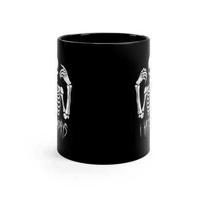 Mug Skelly Hates Mondays - Frogos Design