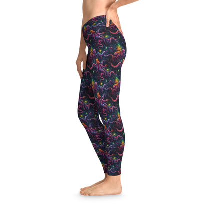 Women`s Leggins Cosmic Horror - Frogos Design