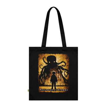 Tote Bag Follow your Dreams in Orange - Frogos Design