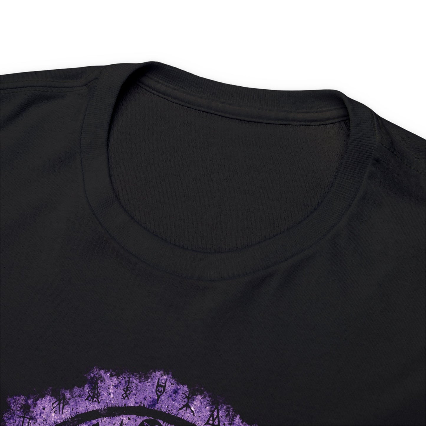 Unisex T-shirt Witchcraft Seal in Purple - Frogos Design