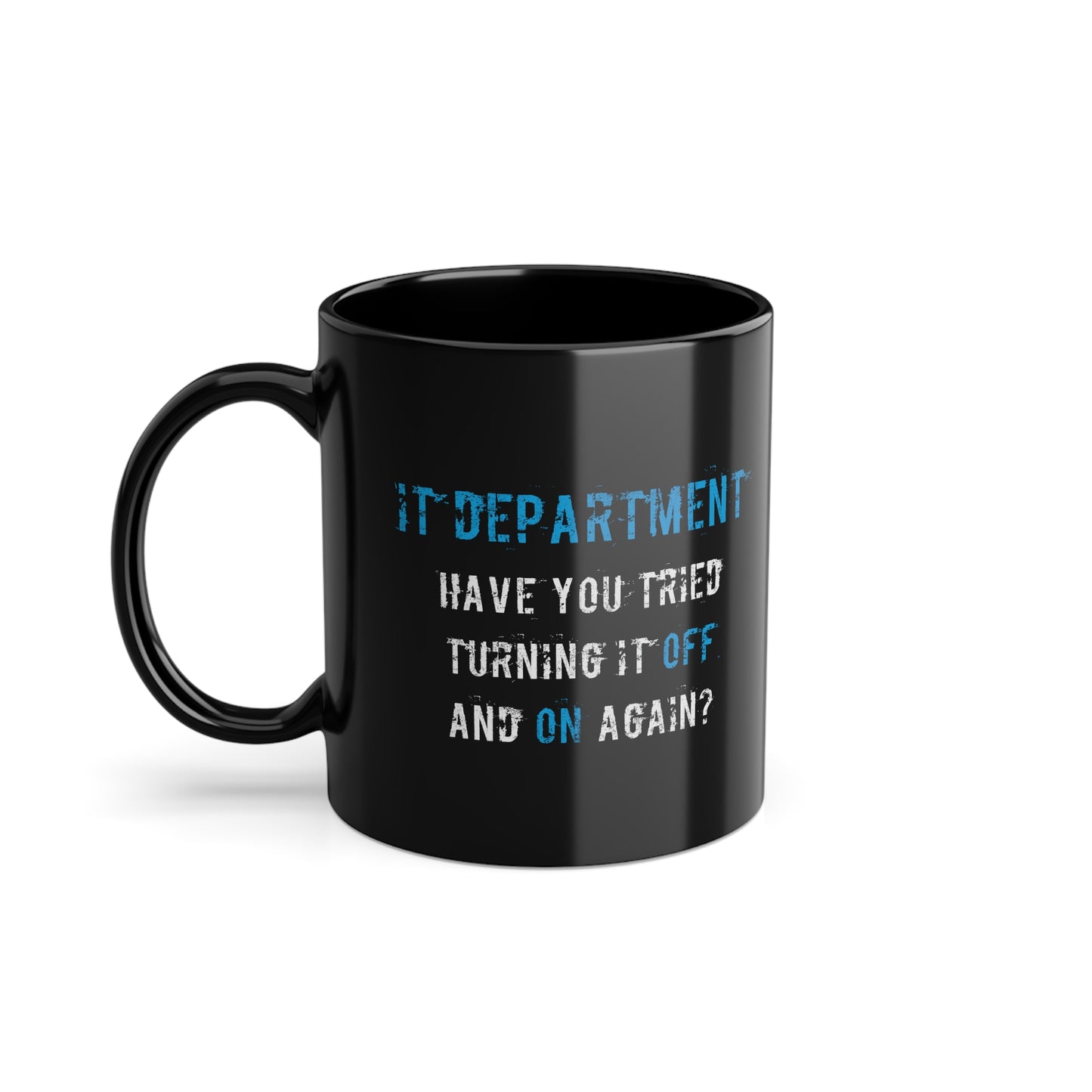 Mug IT Support in Blue