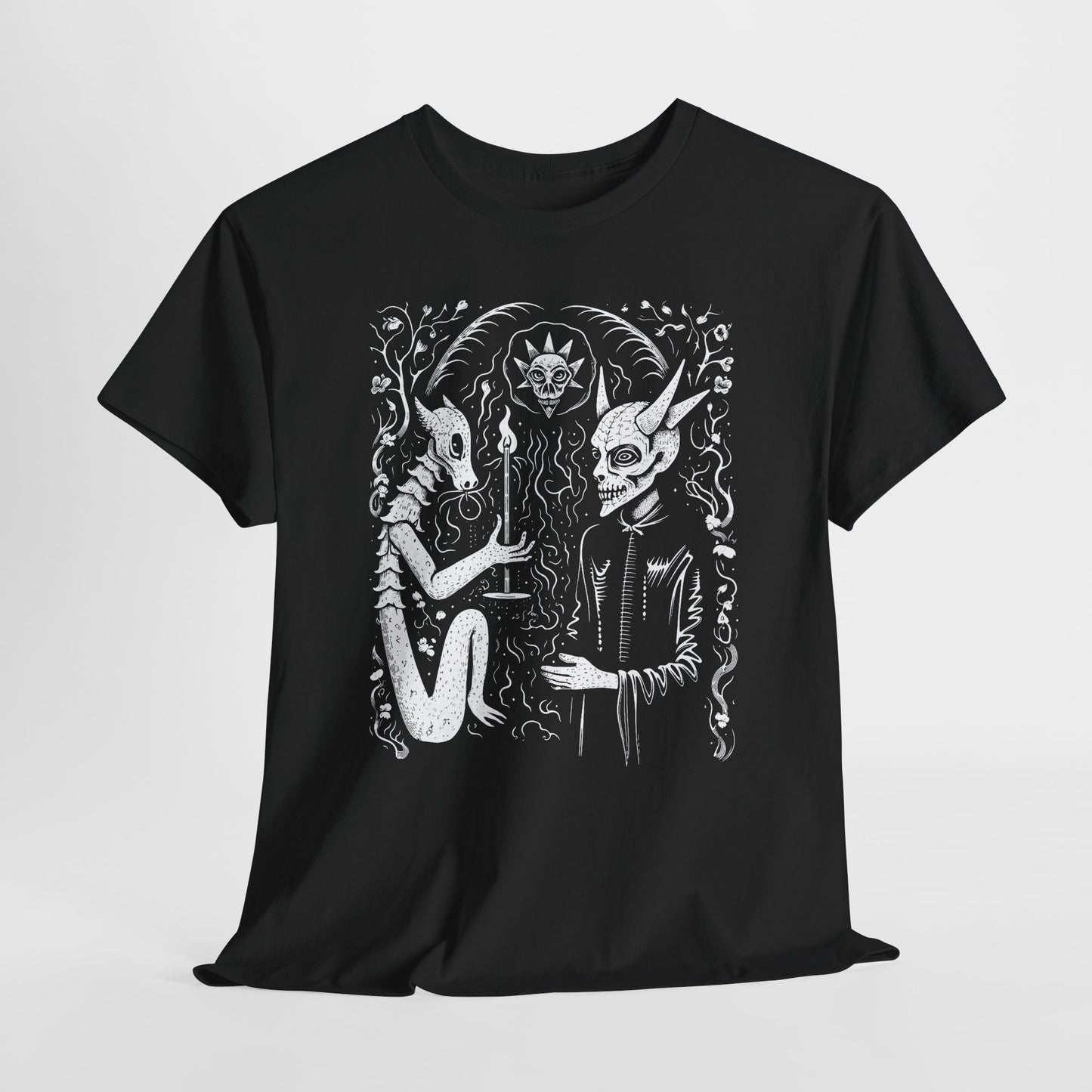 Unisex T-shirt Pact with the Devil in White