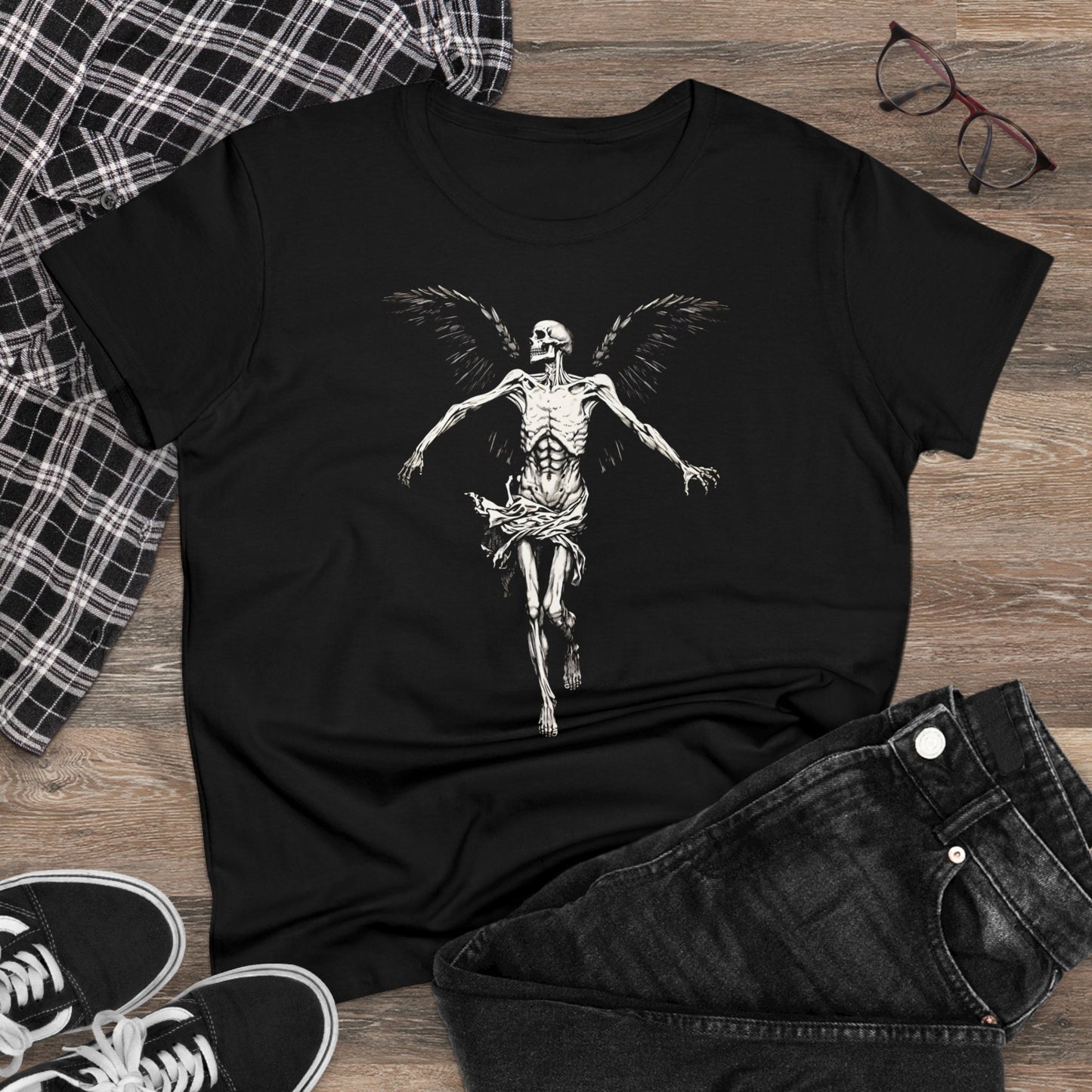 Women's T-shirt Angel of Death - Frogos Design