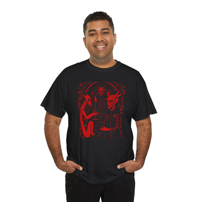 Unisex T-shirt Pact with the Devil in Red