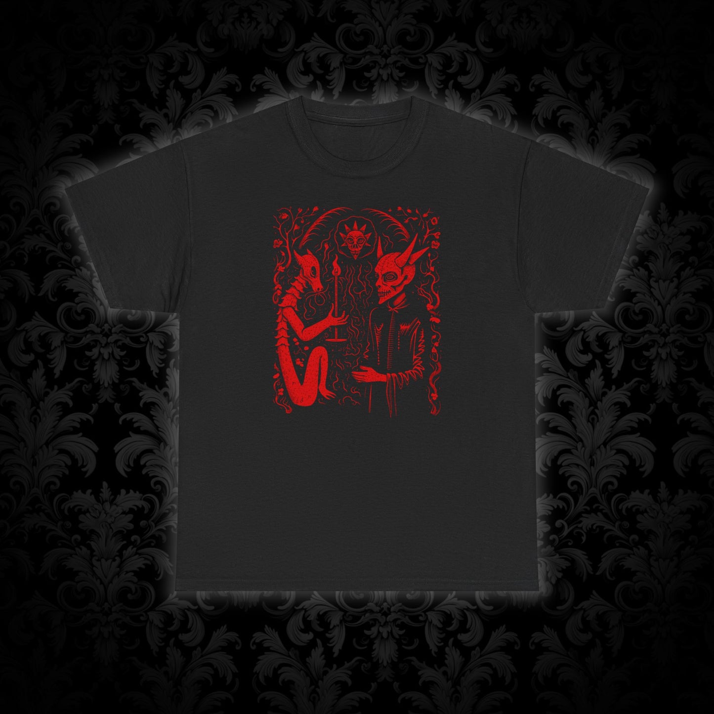 Unisex T-shirt Pact with the Devil in Red