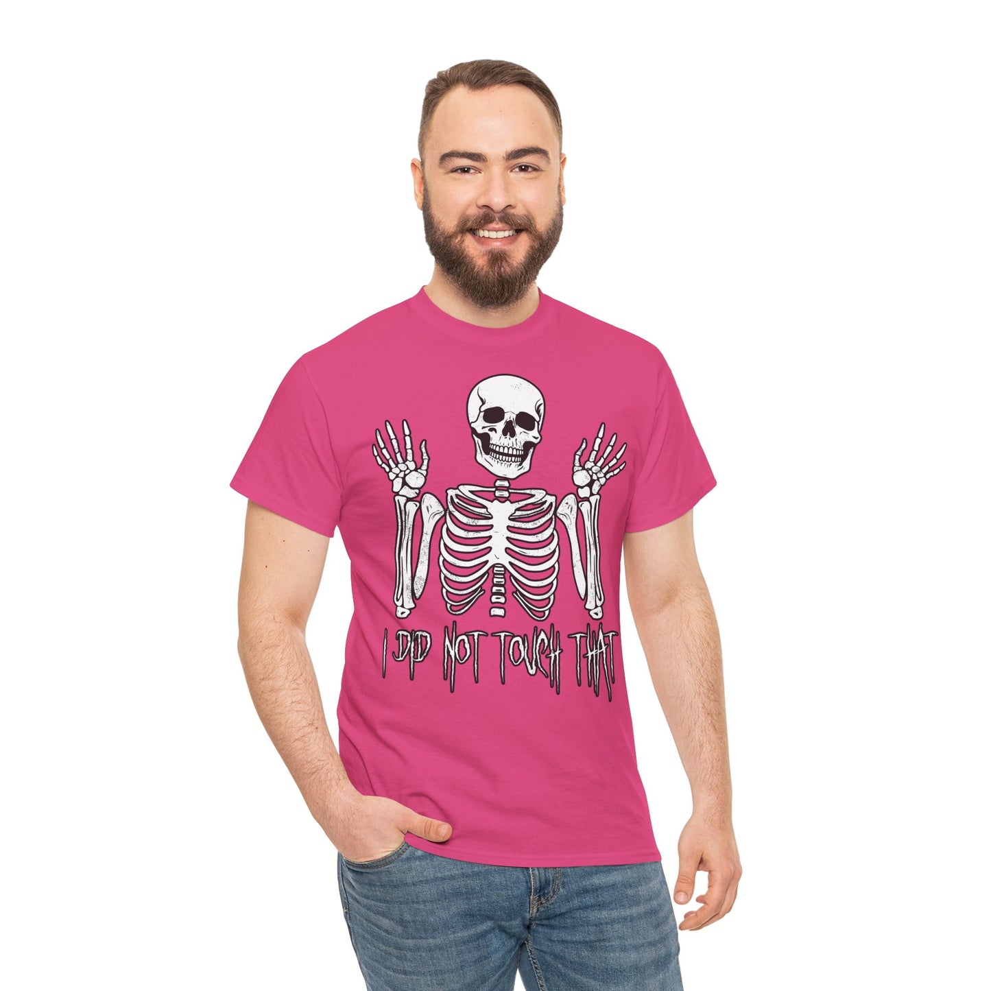 Unisex T-shirt Skelly did not touch that