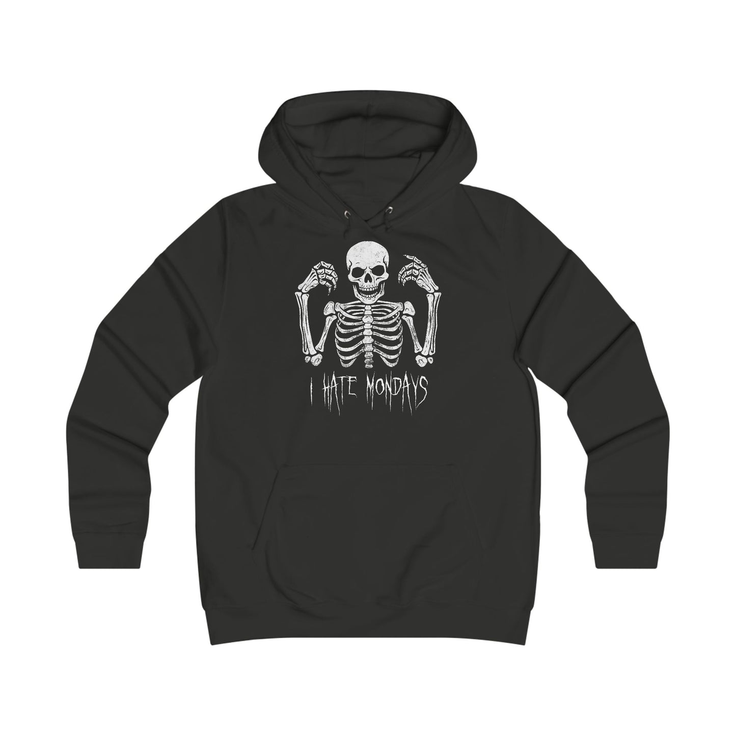 Girlie Hoodie Skelly hates Mondays