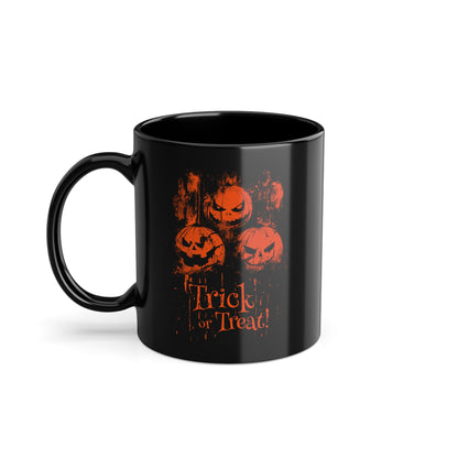 Mug Halloween Pumpkins Trick or Treat in Orange