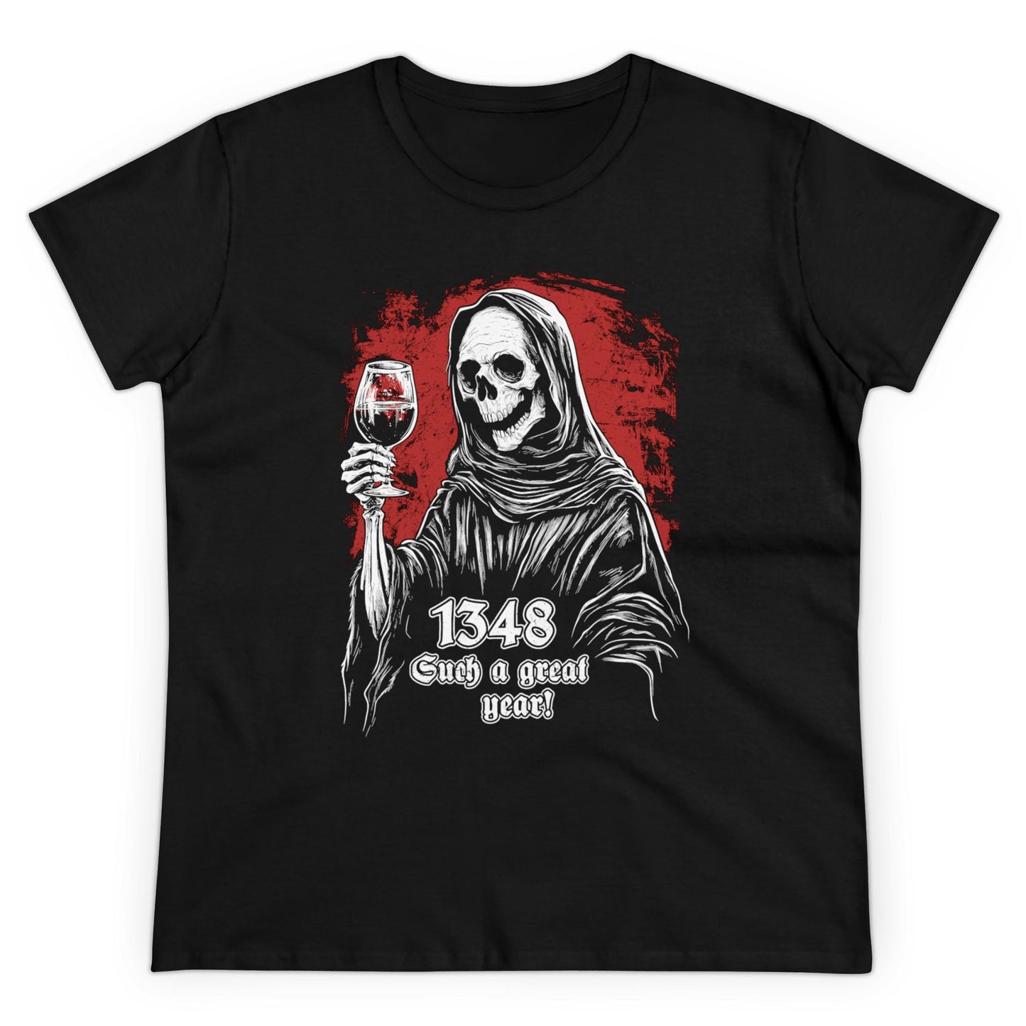 Women's T-shirt Grim Reaper 1348 Such a great year